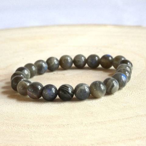 Bracelet labradorite - pierres naturelles 8mm