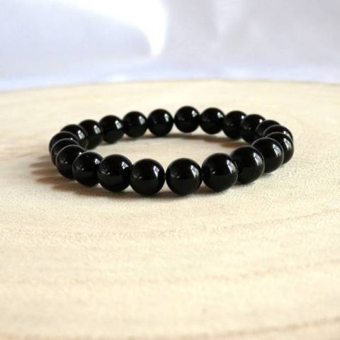 Bracelet onyx - pierres naturelles 8mm