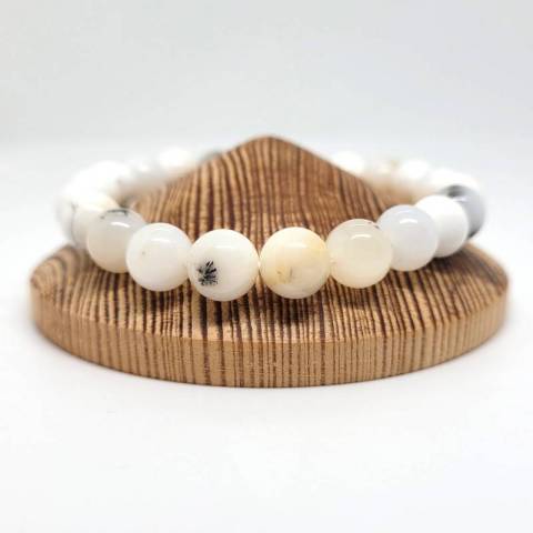 Bracelet opale - pierres naturelles 8mm