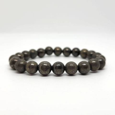 Bracelet pyrite - pierres naturelles 8mm
