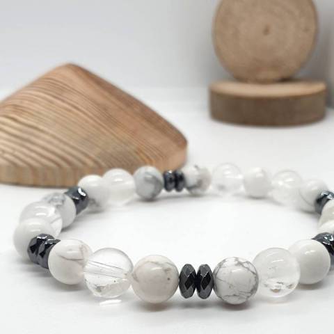 Bracelet stress et hypersensibilit - pierres naturelles 8mm