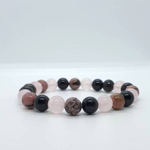 Bracelet gurison motionnelle - pierres naturelles 8mm