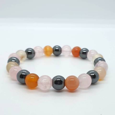 Bracelet calme et gurison - pierres naturelles 8mm