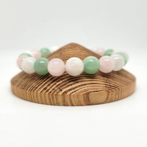 Bracelet srnit - pierres naturelles 8mm