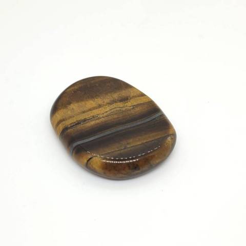 Oeil de tigre - pierre plate