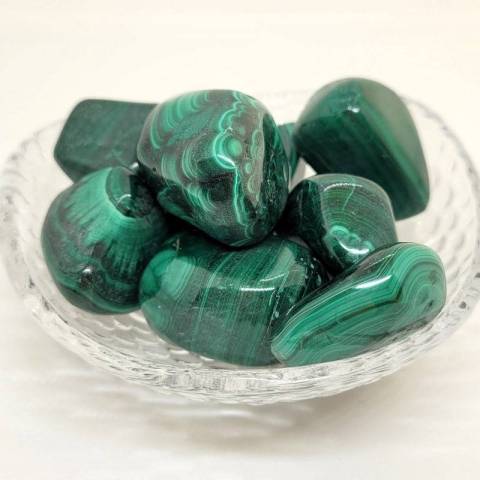 Malachite - pierre roule