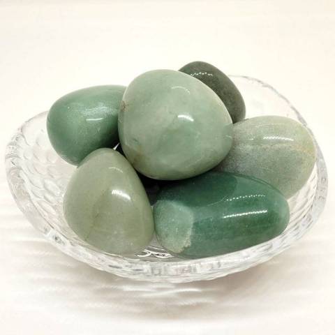 Aventurine verte - pierre roule