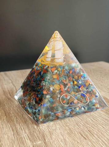 Orgonite 7 chakras m�lang�s