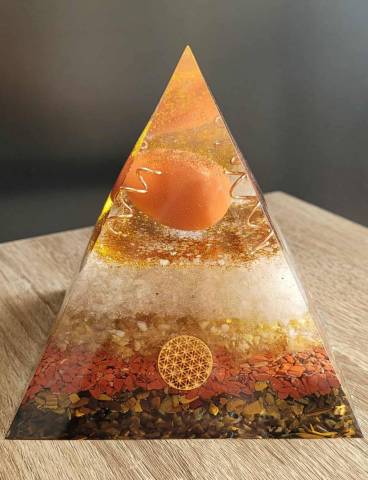 Orgonite de protection grand format